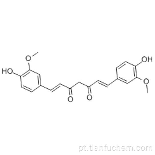 1,6-heptadieno-3,5-diona, 1,7-bis (4-hidroxi-3-metoxifenil) -, (57188082,1E, 6E) - CAS 458-37-7